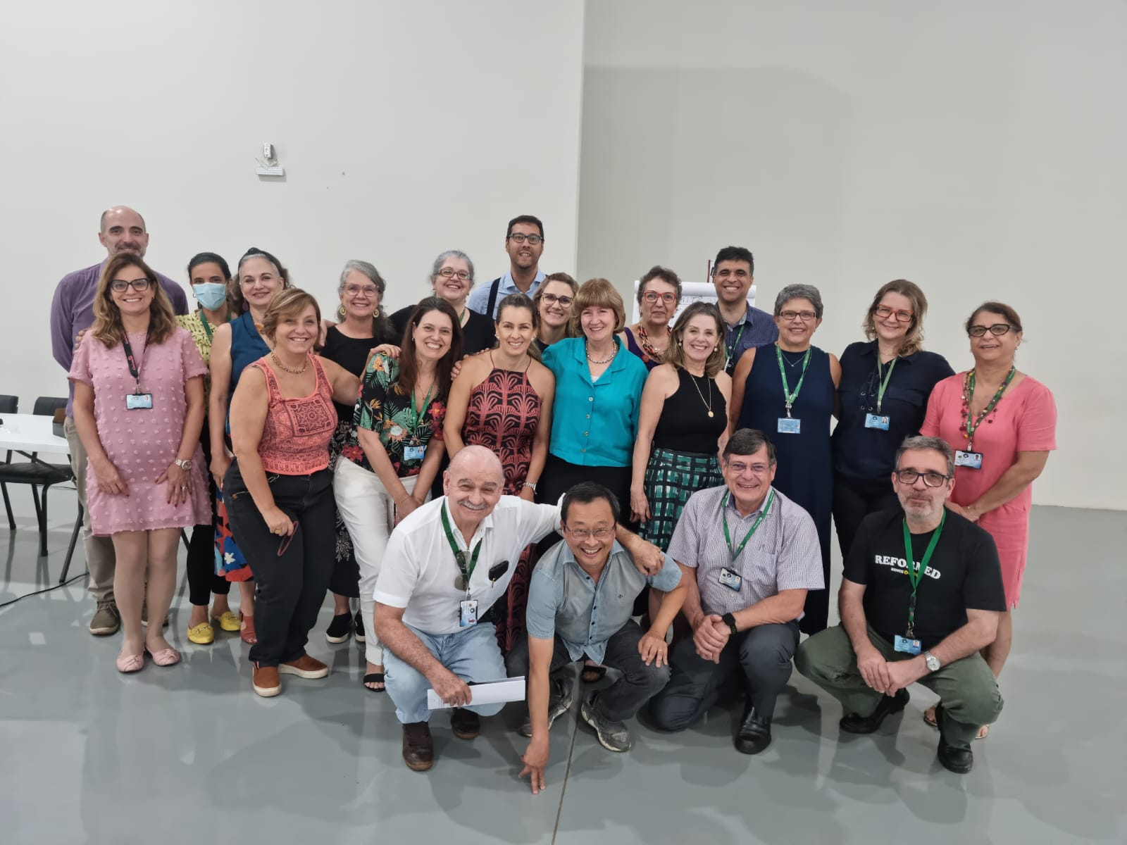 Docentes da FCM analisam resultado da prova de seleção para acesso direto na Residência Médica de 2023. o encontro foi organizado pela Coreme, com apoio do Napes e CEG/Foto: Napes FCM